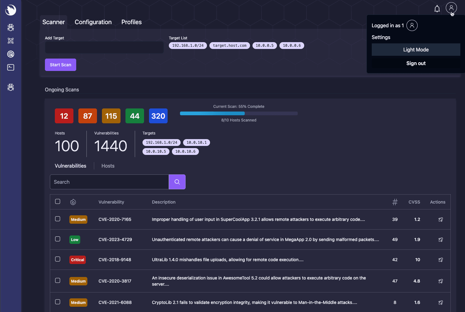 Modular Scanning Engine